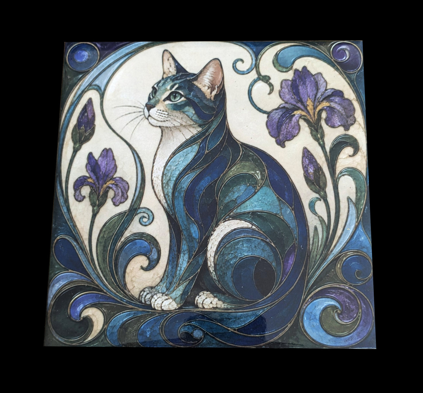 Chat Art Nouveau
