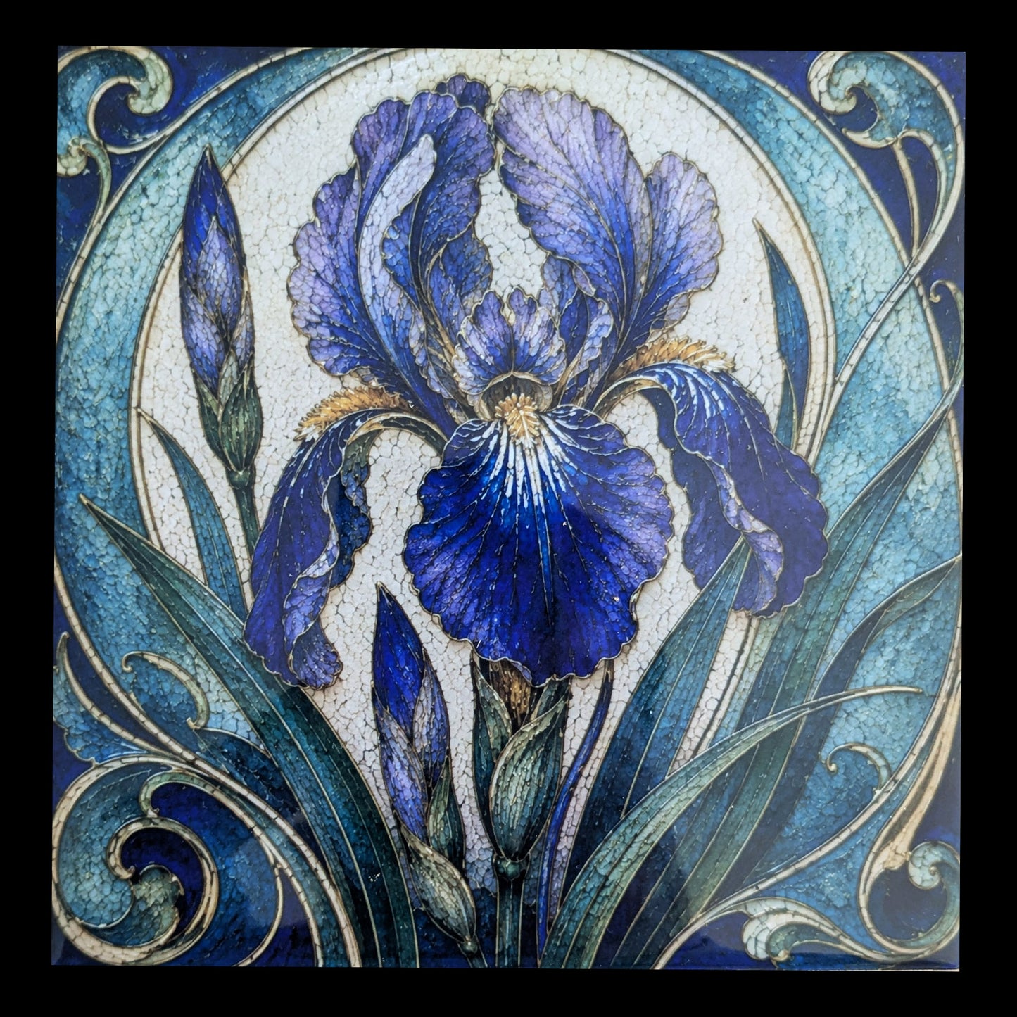 Iris - Art nouveau
