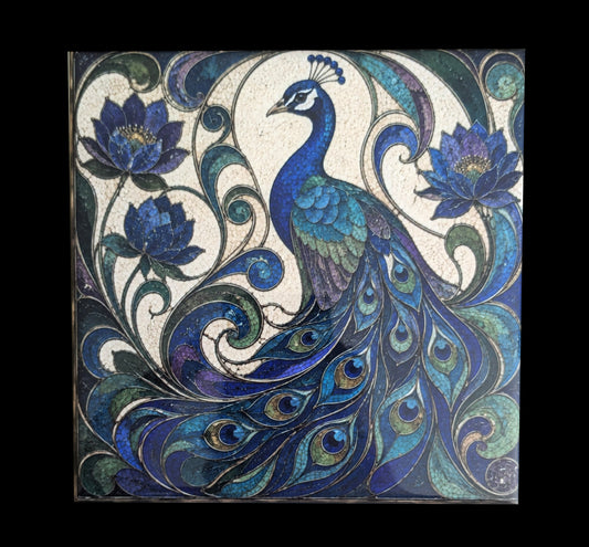 Paon Art Nouveau