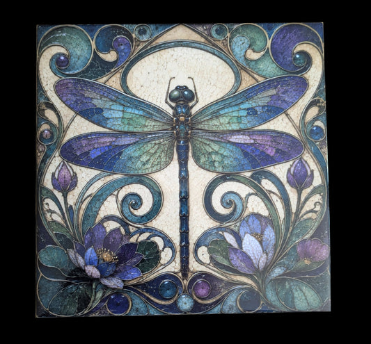 Libellule Art Nouveau