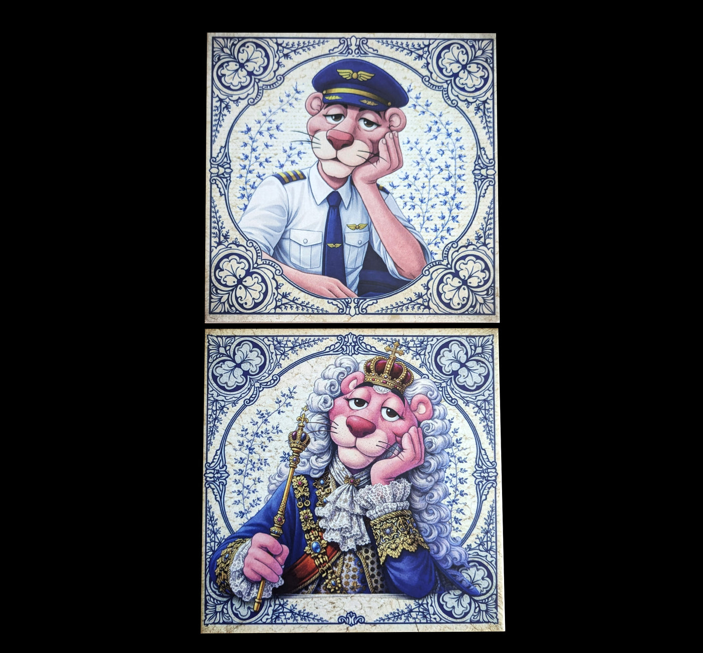 Pink Heritage - 2 carreaux
